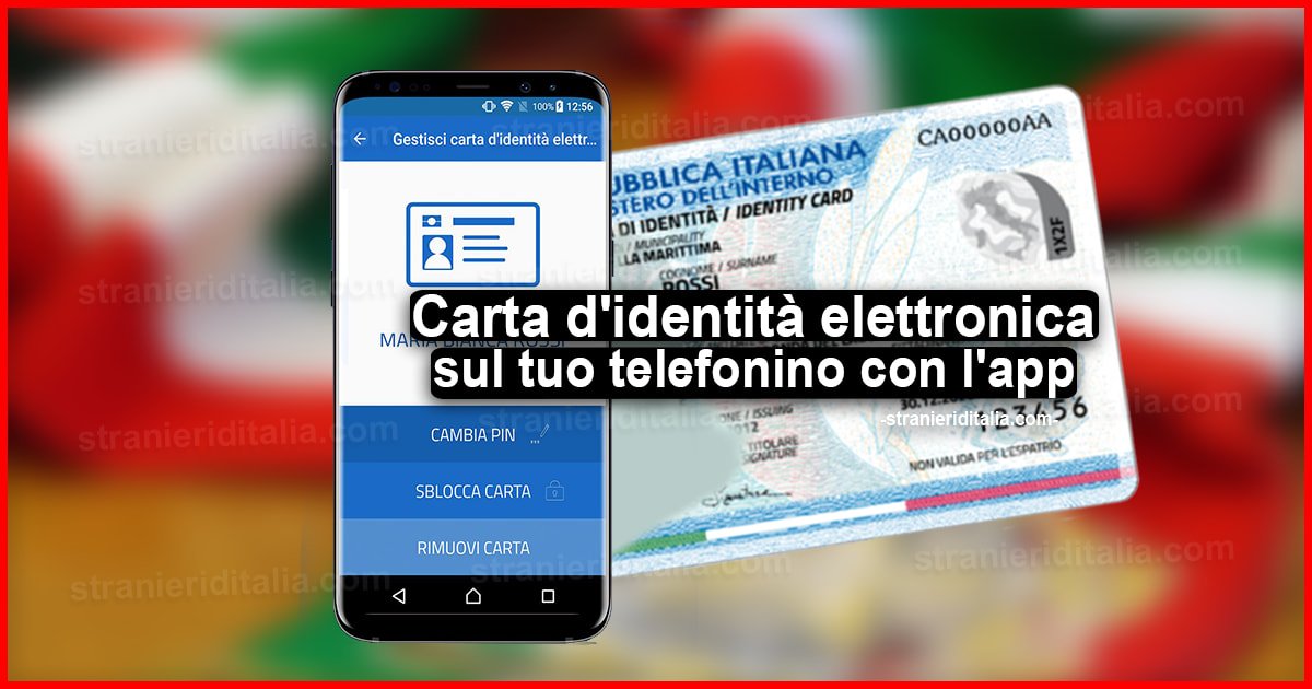 Carta d'identità elettronica 2020 sul tuo telefonino con l'app CieID