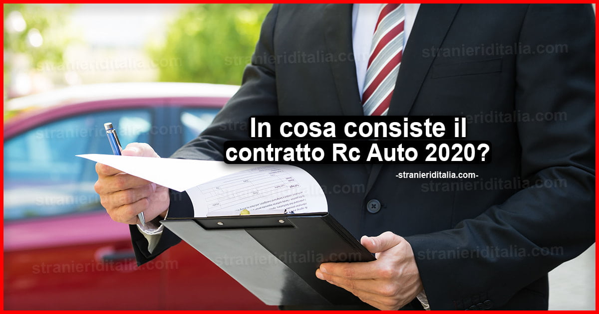 Contratto Rc auto: nuove regole a partire dal 2 luglio 2020
