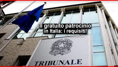 Il gratuito patrocinio in Italia: Requisiti e limiti di reditto per il 2020