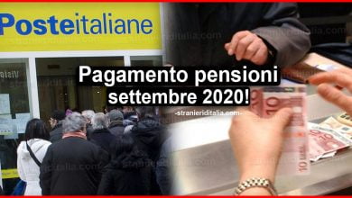 Pagamento pensioni settembre 2020: calendario date Inps
