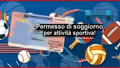 Permesso di soggiorno per attività sportiva: Rilascio e rinnovo 2020