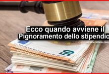 Pignoramento dello stipendio 2020: Quando avviene e quali sono i limiti