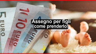 Assegno per figli 2020: lo si puó prendere con il reddito di cittadinanza