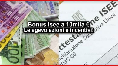 Bonus Isee a 10mila euro: ecco la domanda per gli incentivi