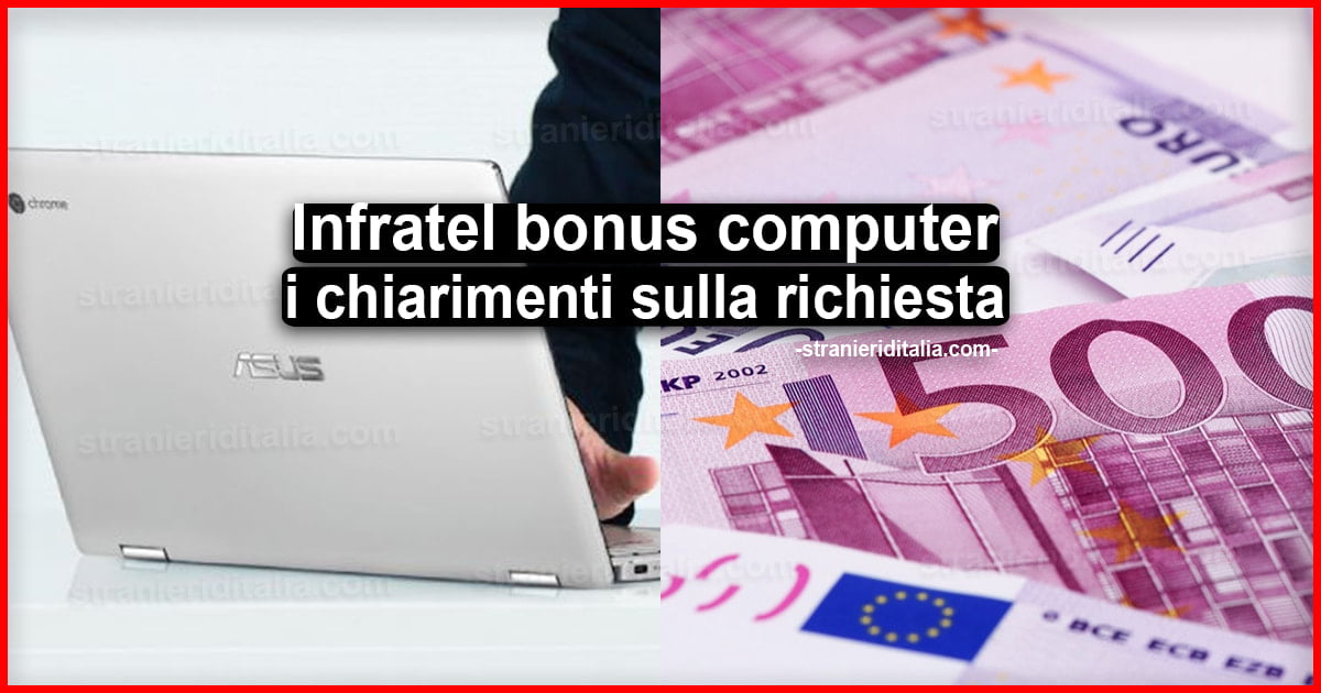 Bonus internet e pc Infratel: ecco i chiarimenti sulla richiesta