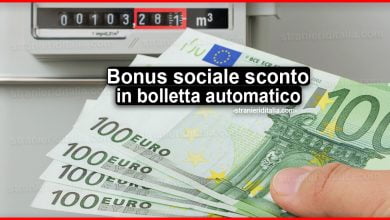 Bonus sociale sconto in bolletta automatico: Come fare domanda