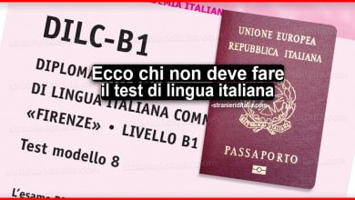 Cittadinanza italiana 2020: Chi non deve fare il test di lingua italiana