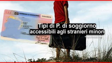Cittadini stranieri minori di 18 anni: A quali permessi di soggiorno possono accedere