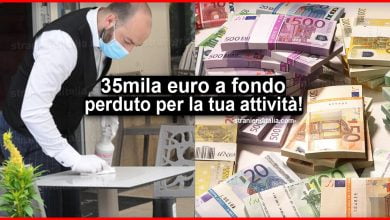 Fondo perduto a 35mila euro: ecco come averli per la tua attività