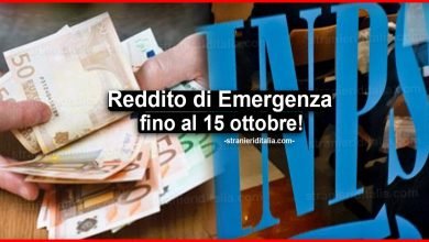 Reddito di Emergenza fino al 15 ottobre: Come richiederlo
