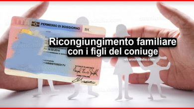 Ricongiungimento familiare con i figli del coniuge: Quando è possibile