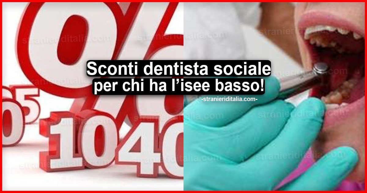 Bonus Dentista sociale 2021: come funziona e requisiti