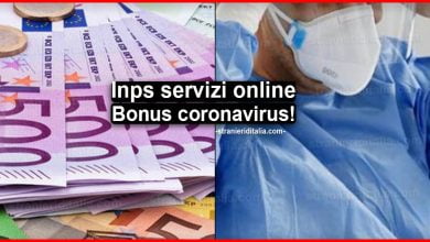 Bonus coronavirus 2020: ecco i servizi online Inps