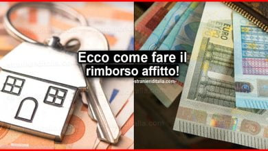 Come fare il rimborso affitto 2020 per il reddito basso
