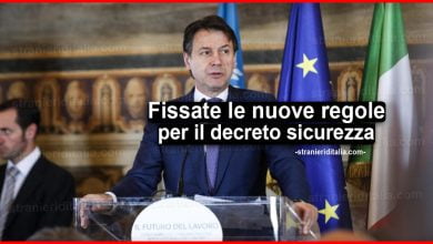 Fissate le nuove regole per il decreto sicurezza dal governo Conte Bis