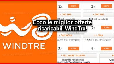 Le miglior offerte ricaricabili WindTre per chiamare l'estero