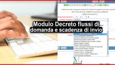 Modulo Decreto flussi 2020: Le novità