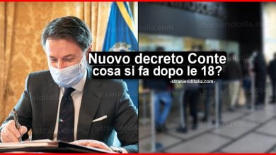Nuovo decreto Conte: cosa si può fare dopo le ore 18