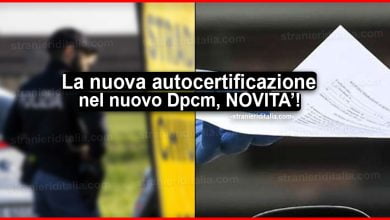 Autocertificazione nel nuovo Dpcm: Come e quando usarla