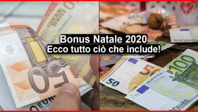Bonus Natale 2020: Ecco tutto ciò che include