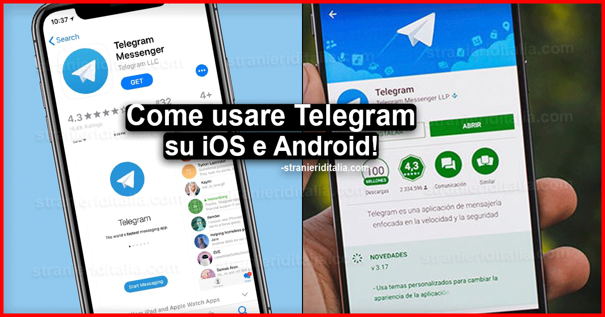 Come usare Telegram su iOS e Android