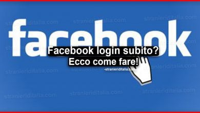 Facebook login subito: Ecco come fare