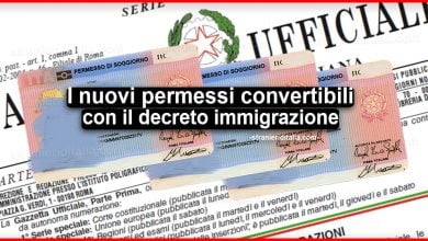 I nuovi permessi convertibili con il decreto immigrazione 2020