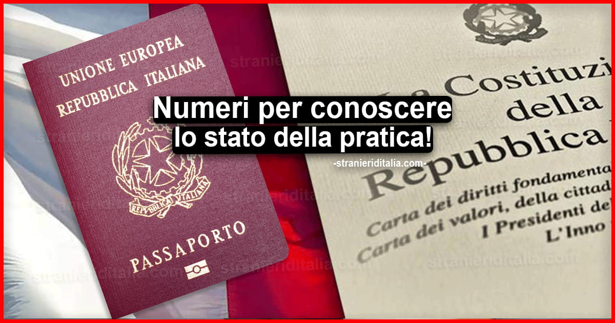 Ministero dell'interno nuovi numeri cittadinanza italiana