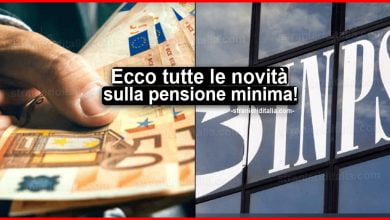 Novità sulla pensione minima 2020: ecco gli aumenti e le maggiorazioni