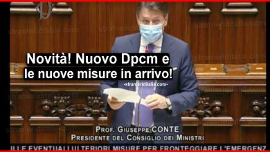 Nuovo Dpcm 2 novembre: le nuove misure in arrivo