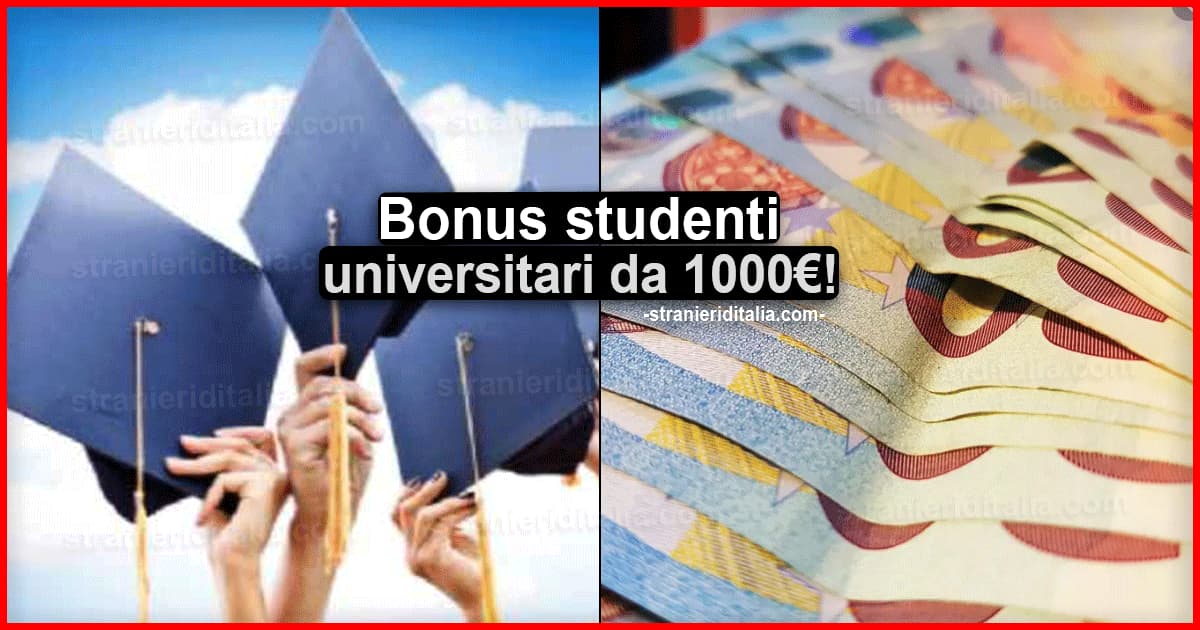 Bonus studenti universitari anche per il 2021