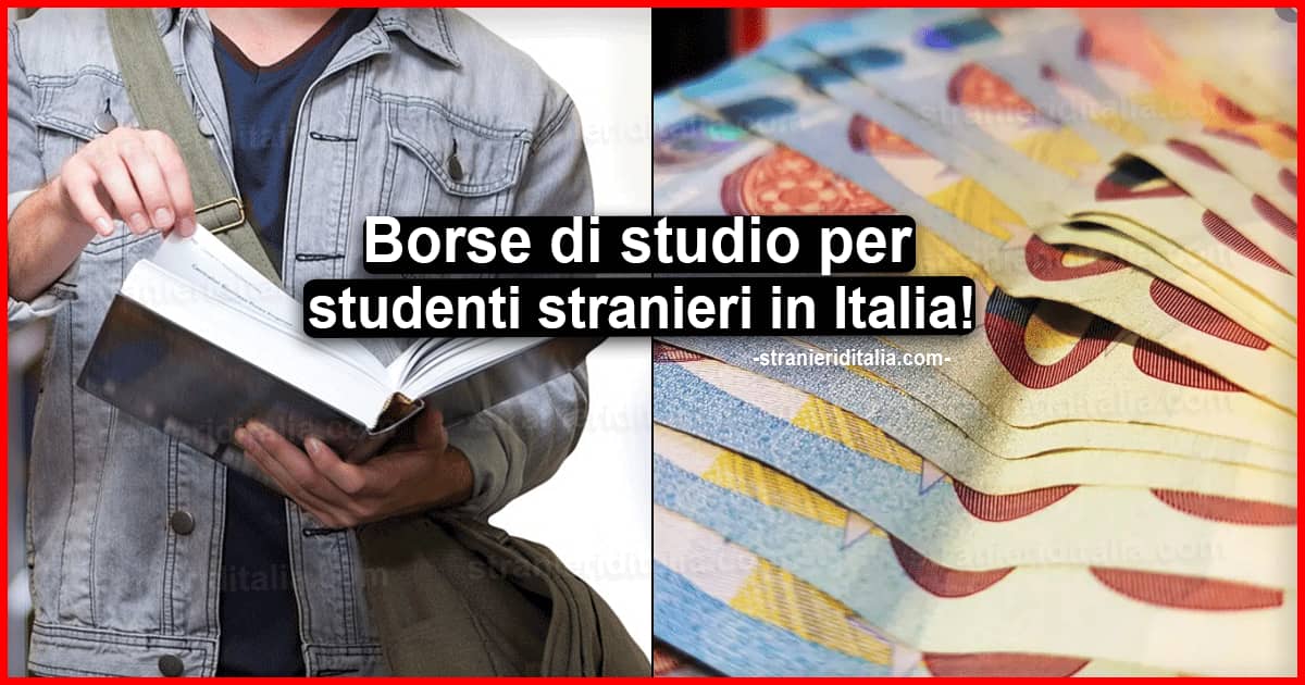 Borse di studio per studenti stranieri in Italia