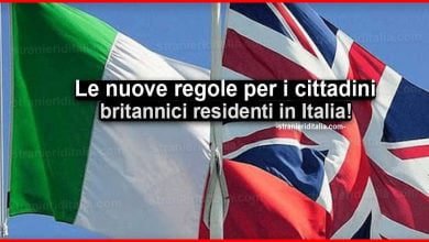Brexit in Italia: Le nuove regole per i cittadini britannici residenti in Italia