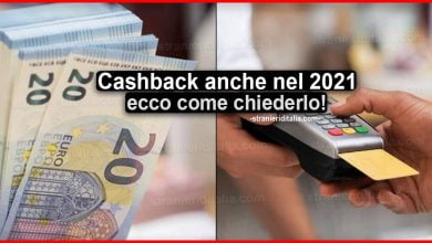 Cashback anche nel 2021? Tutto ciò che include
