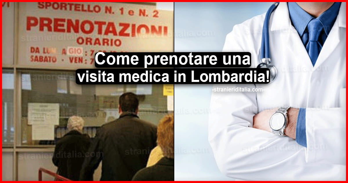 Come prenotare una visita medica in Lombardia