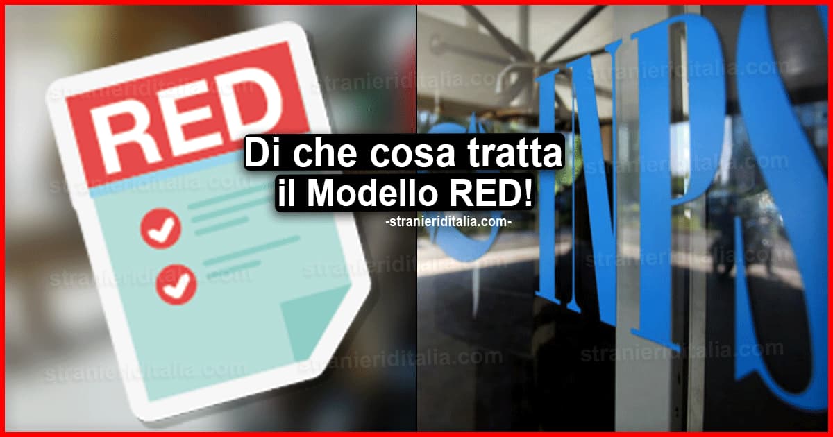 Modello RED: Documenti necessari e come presentare la domanda