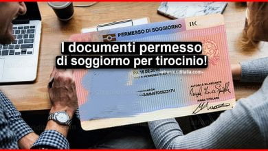 Permesso di soggiorno per tirocinio 2021
