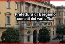 Prefettura di Bergamo: Indirizzi, contatti dei vari uffici per stranieri in Italia
