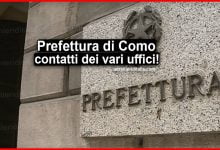 Prefettura di Como: Indirizzi, contatti dei vari uffici per stranieri in Italia