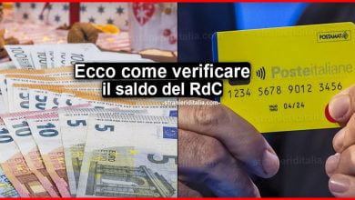 Reddito di cittadinanza saldo >> Ecco come verificare