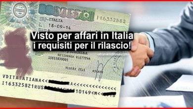 Visto per affari in Italia: Quali sono i requisiti per il rilascio