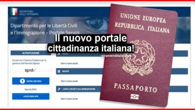 Attivo il nuovo portale cittadinanza italiana