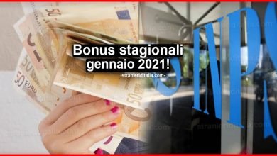 Bonus stagionali gennaio 2021: Quando arriva