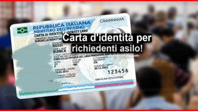 Carta d'identità per richiedenti asilo