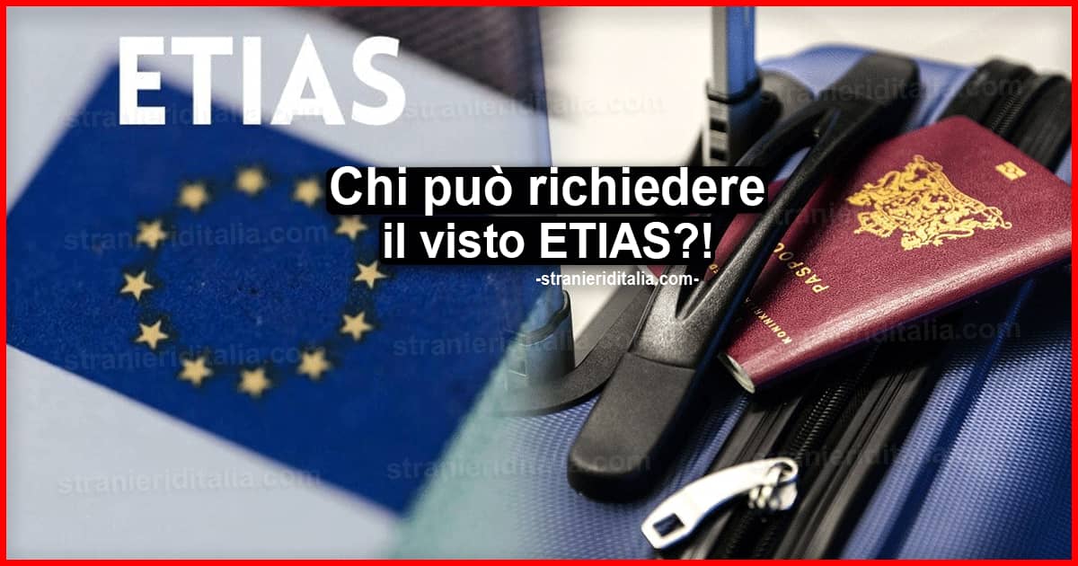 Chi può richiedere il visto ETIAS