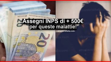 Come richiedere assegni INPS di oltre 500 euro per queste malattie