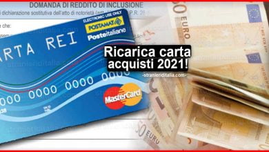 Carta acquisti e bonus famiglia 2021: novità Rdc e Requisiti