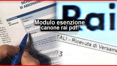 Le regole previste per il modulo esenzione canone rai 2021
