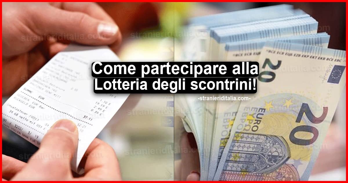 Lotteria degli scontrini dal 1 febbraio: si inizia ma col bollino blu