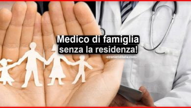 Medico di famiglia senza la residenza in Italia
